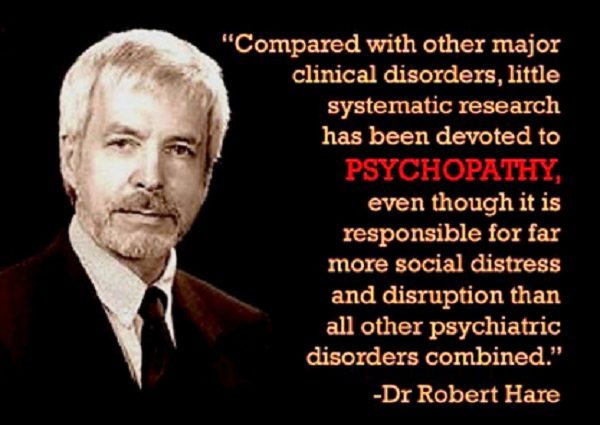 Robert Hare psychopathy research