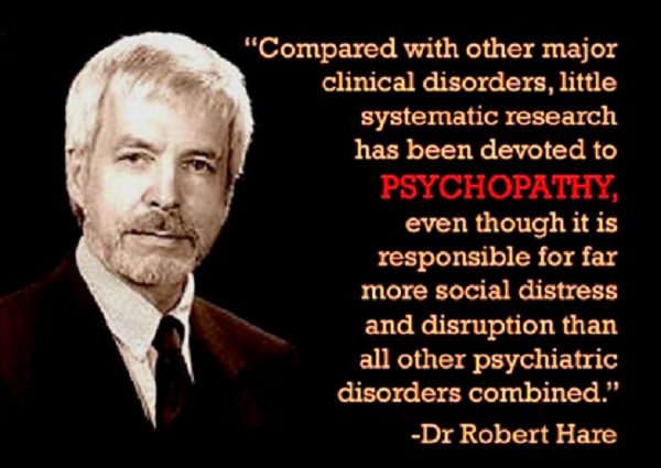 Robert Hare psychopathy research