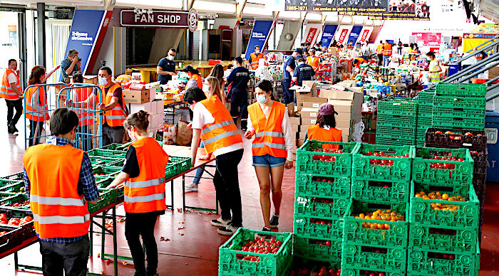 Click to enlarge Produce department