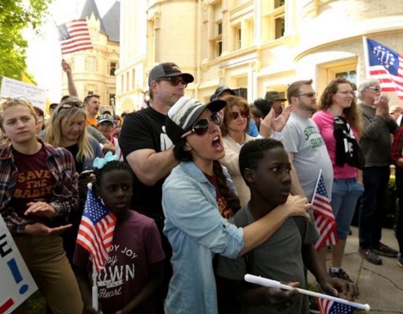 protestors