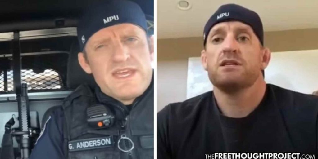 Seattle Police Officer Greg Anderson