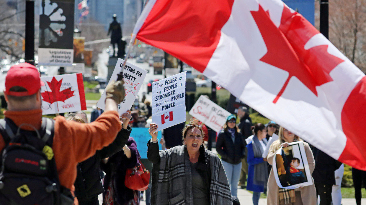 canada protest