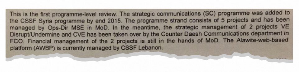 Click to enlarge syria program review