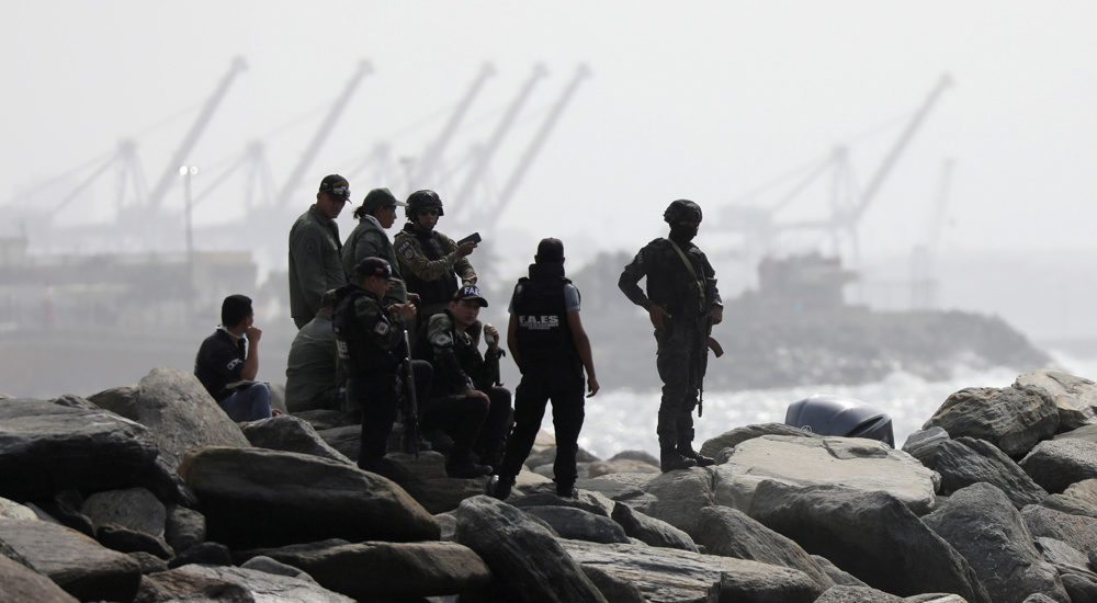 venezuela special forces coup beach mercenaries