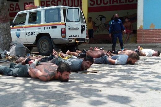 Click to enlarge mercenaries capture venezuela beach landing