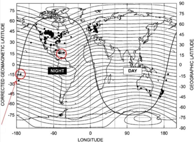 Aurora sightings in May 1921