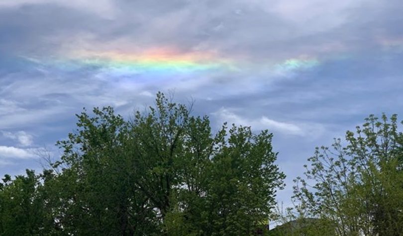 Click to enlarge Circumhorizontal arc in MO