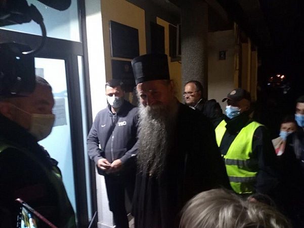 Click to enlarge orthodox priests arrested montenegro