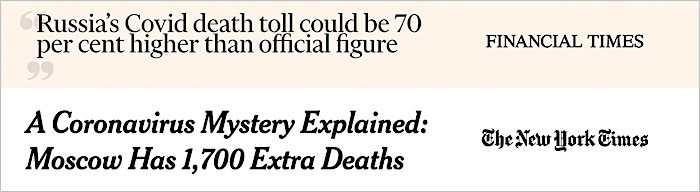 Click to enlarge FT/NYT headlines