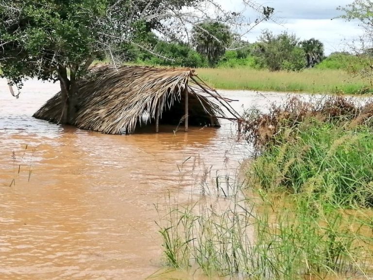 Floods in Tana River County, Kenya, May 2020.