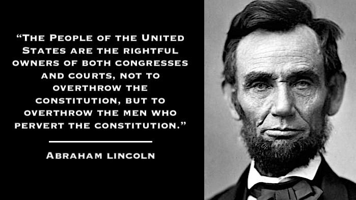 Click to enlarge A. Lincoln message