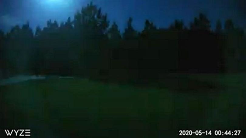 Southeast US meteor