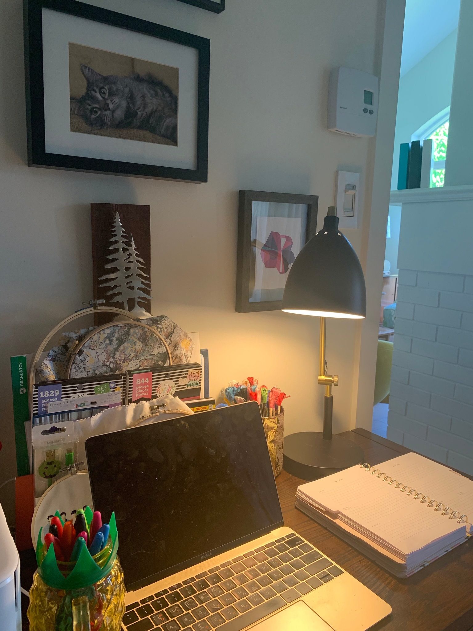office lamp haunting