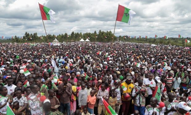 election rally Burundi
