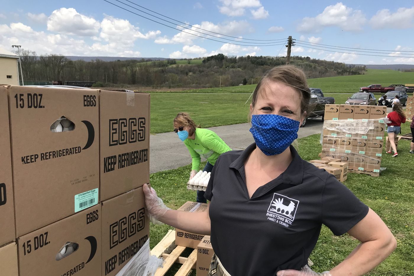 Timi Bauscher network eggs save farmer