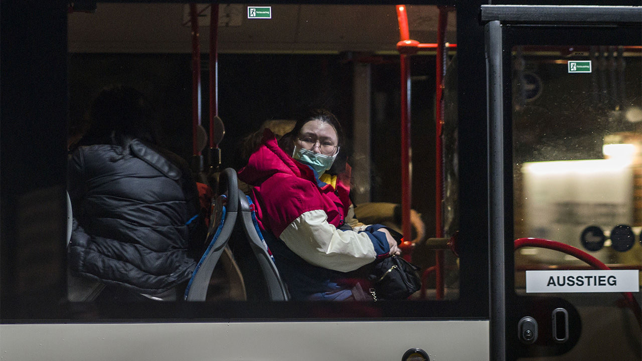 Click to enlarge Germans repatriated from Wuhan, Covid-19