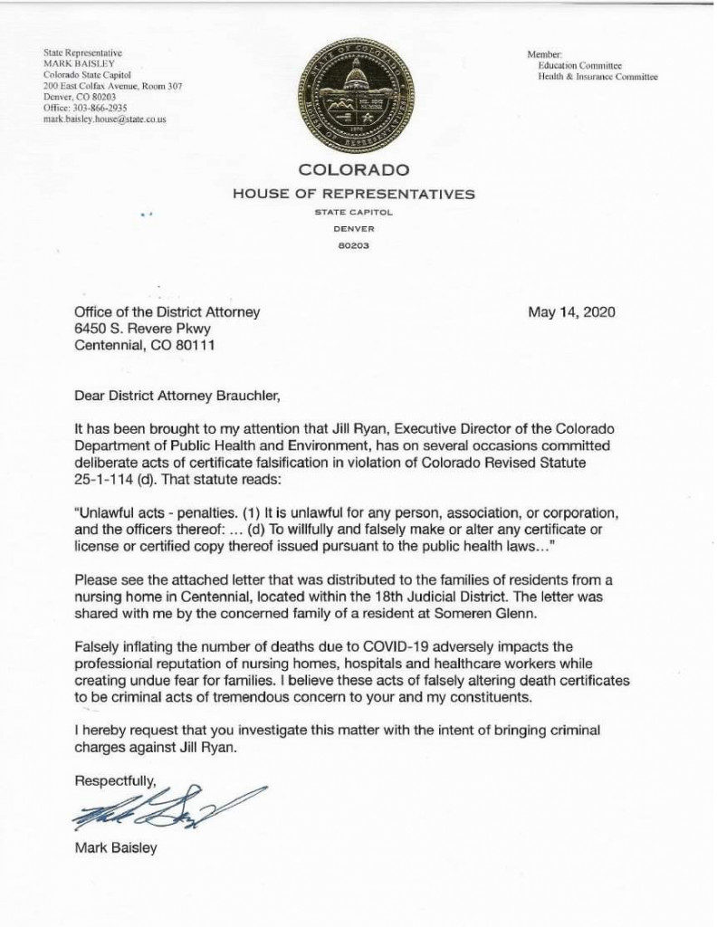 Click to enlarge Mark Baisley letter to Brauchler