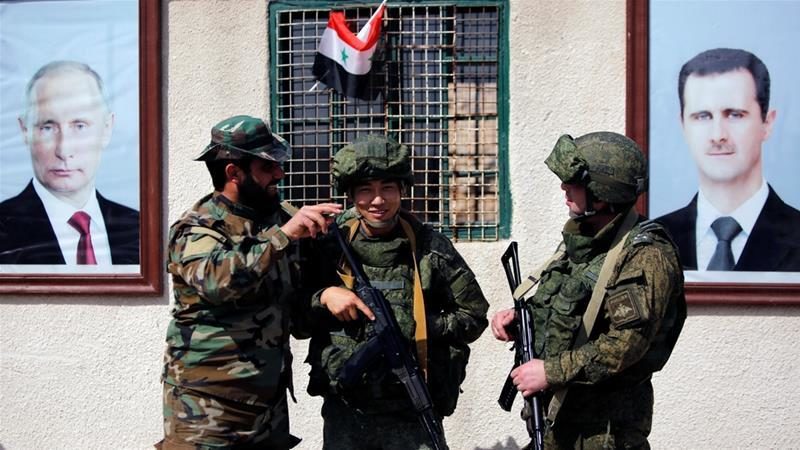 Russian soldiers