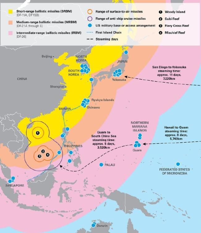 Click to enlarge Chinese missiles