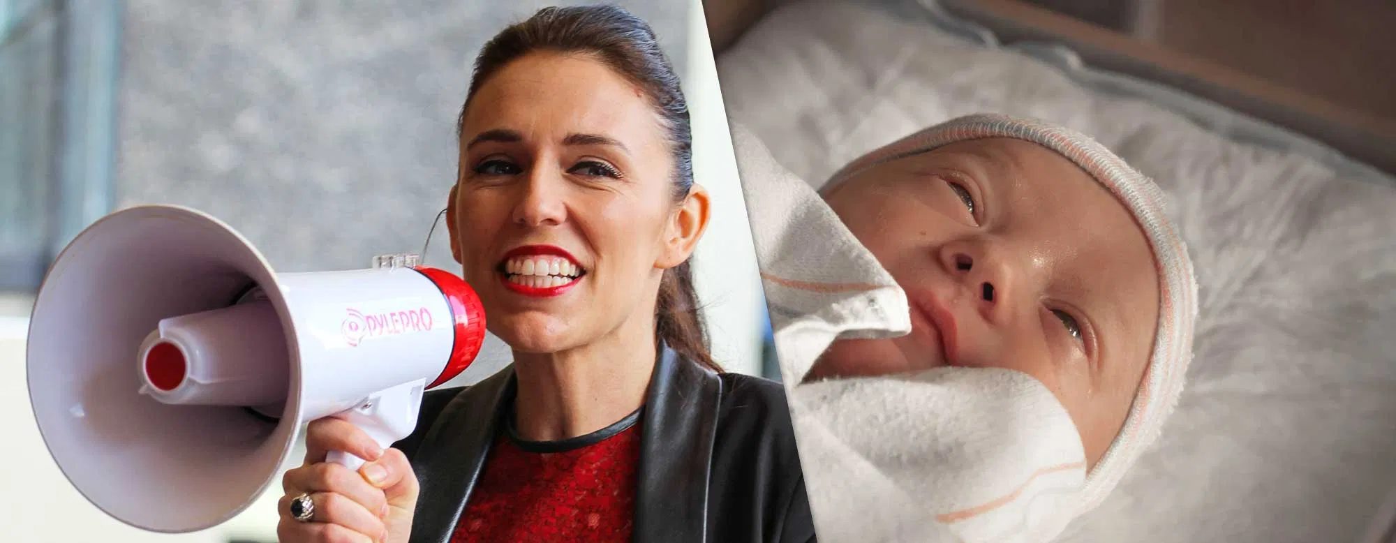 Click to enlarge jacinda ardern baby