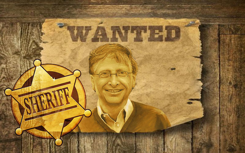 Click to enlarge bill gates wanted poster