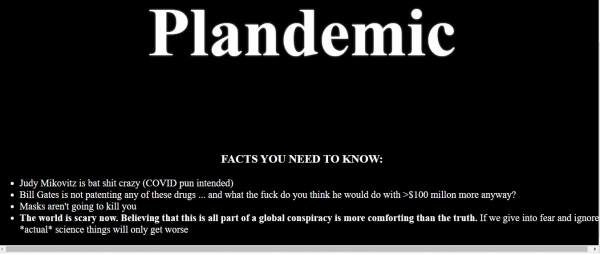 Plandemic hack