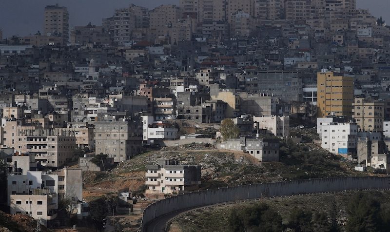 Click to enlarge The Shuafat refugee camp