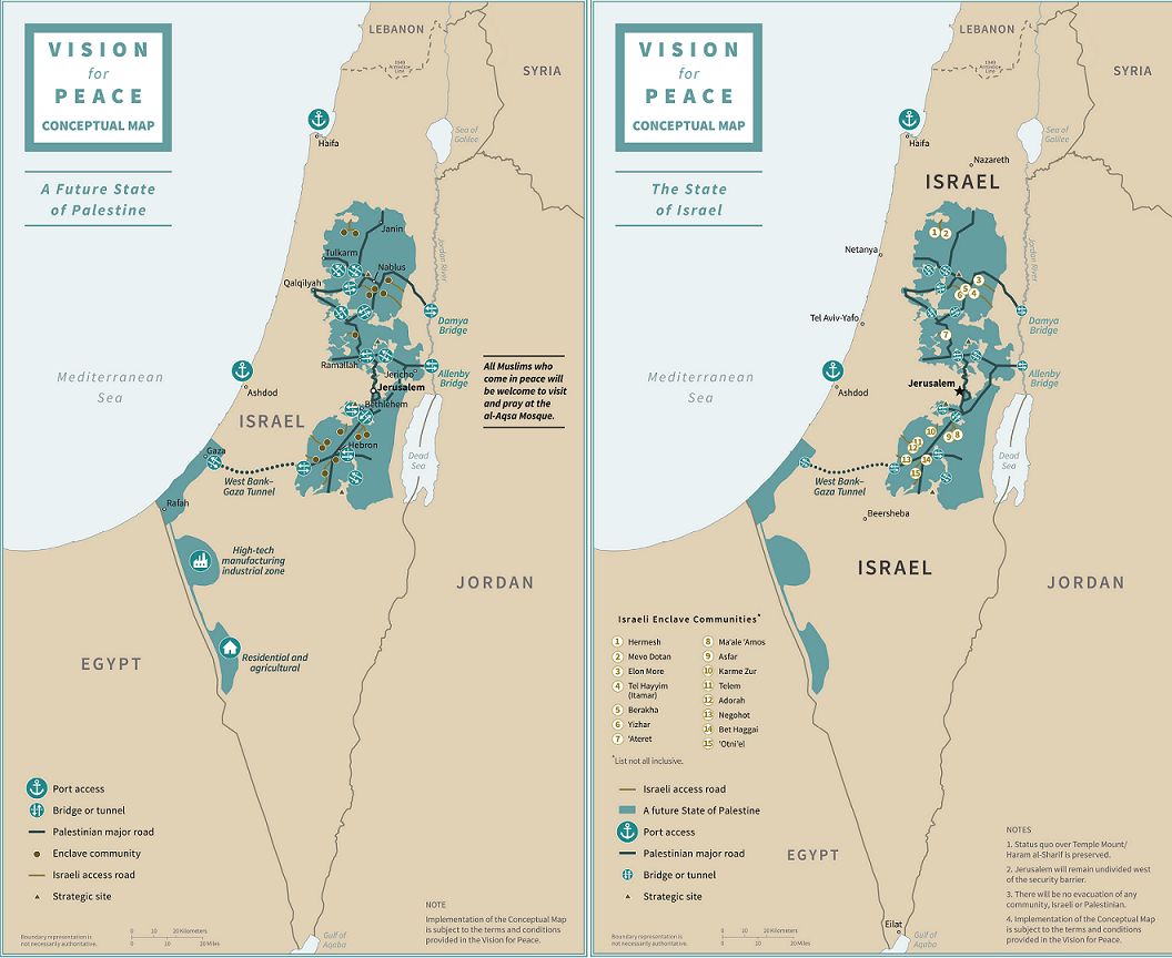Click to enlarge Israel map