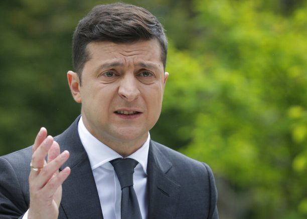 Click to enlarge President Volodymyr Zelenskiy