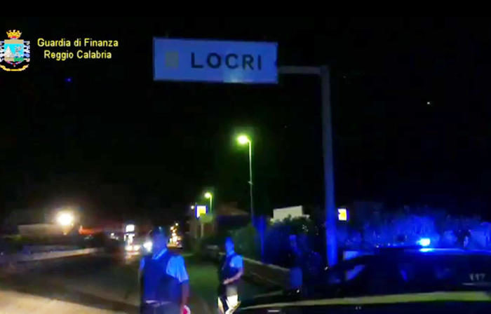 police raid mafia