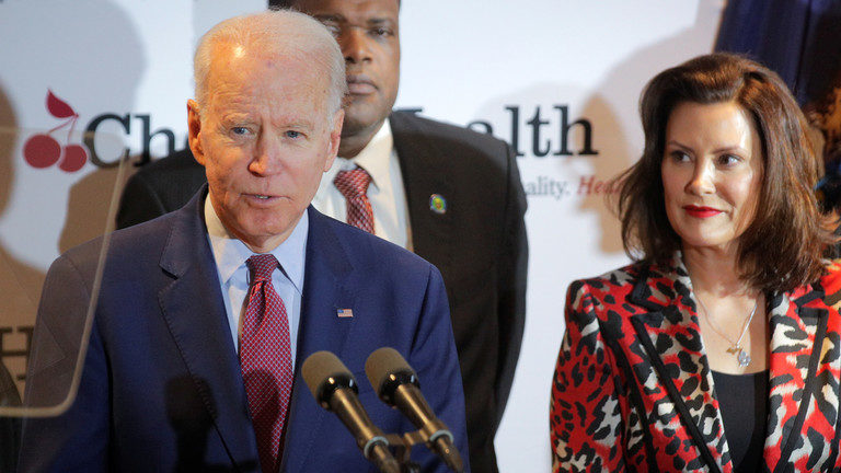 biden and whitmer