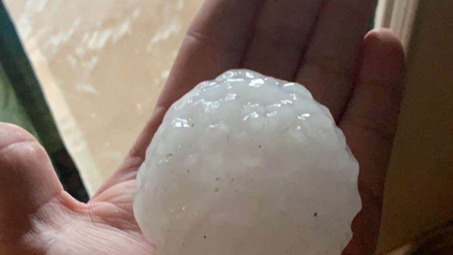 2020 Major Hail in San Angelo May 21, 2020.