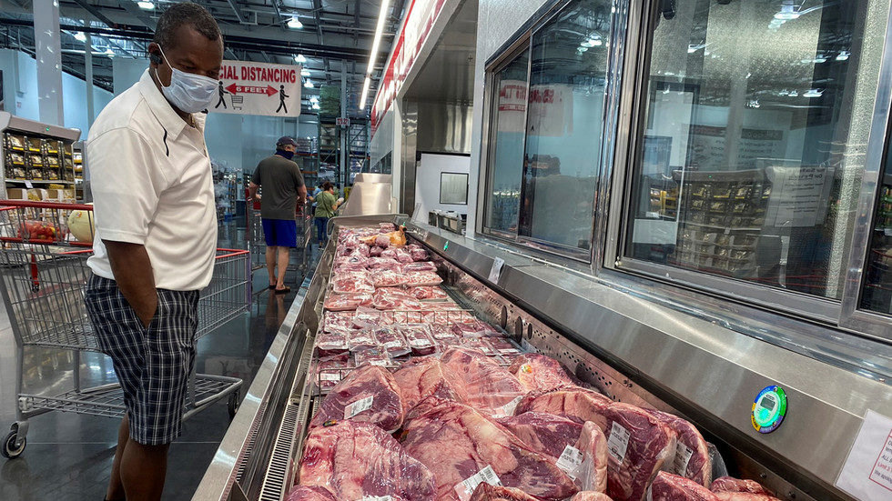 Click to enlarge meat counter supermarket