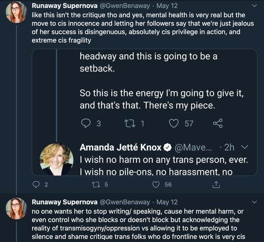 Amanda Jetté Knox Twitter
