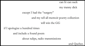Gwen Benaway poem 
