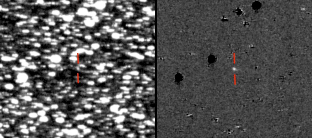 Click to enlarge Asteroid 2019 LD2