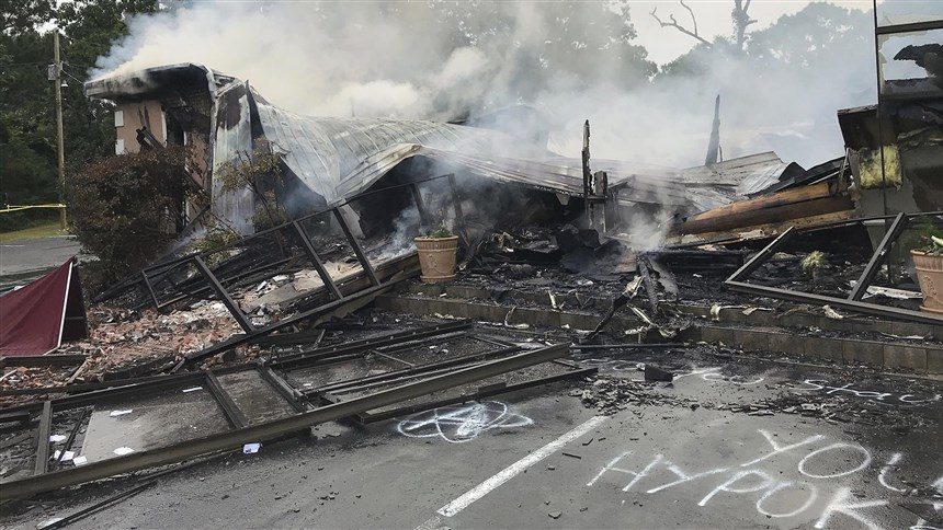 mississippi church arson covid-19