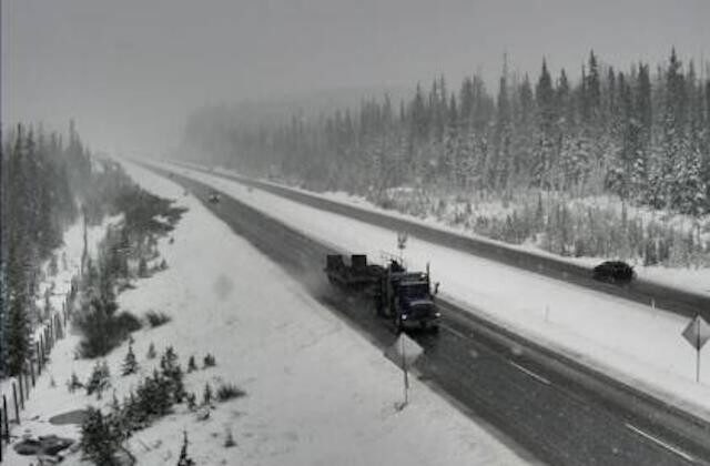 Click to enlarge Winter is still hanging on at the higher elevations Friday.