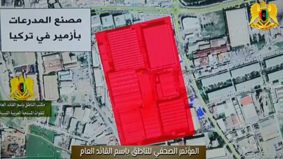 turkish arms libya