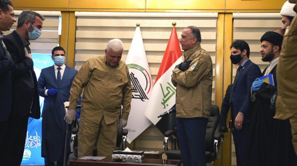 Falih al-Fayyadh Iraq PM Mustafa al-Kadhimi