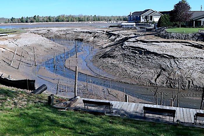 Wixom Lake channel