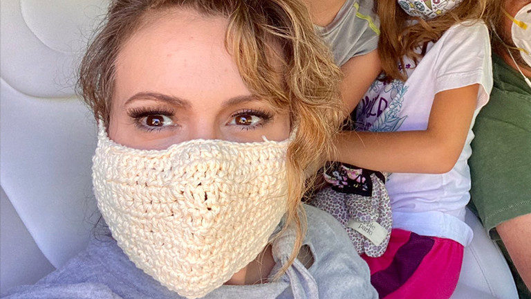 knitted mask