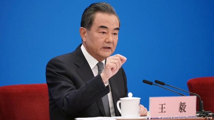 Click to enlarge Chinese State Councillor Wang Yi
