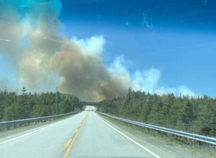 fire in Porters Lake, N.S.