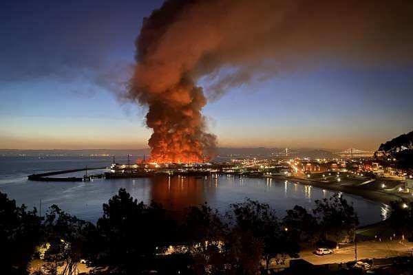 Fisherman's Wharf fire