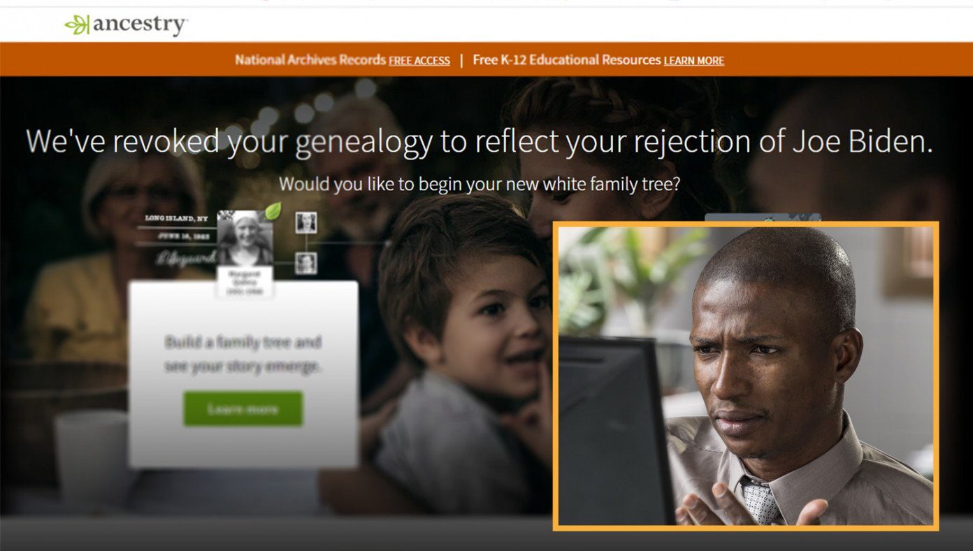blacks Biden ancestors
