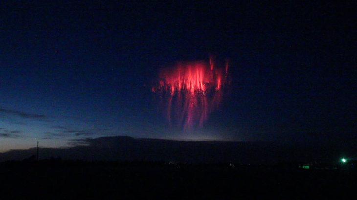 Jellyfish Sprites over Bethune, Colorado