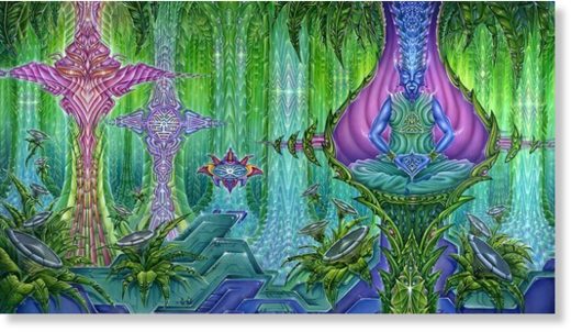 dmt psychedelic hallucination