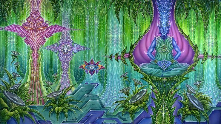 dmt psychedelic hallucination