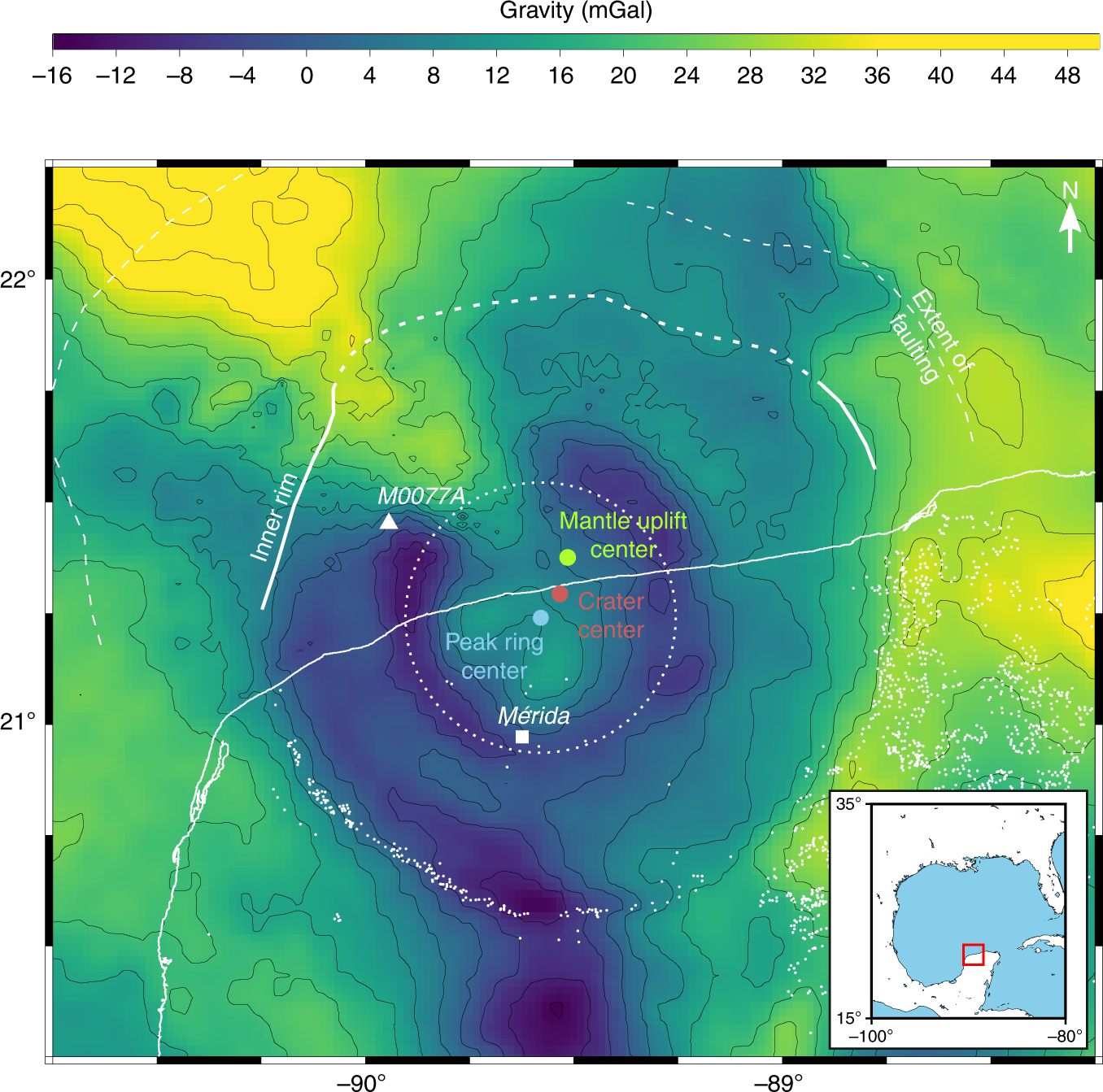Click to enlarge Chicxulub Crater
